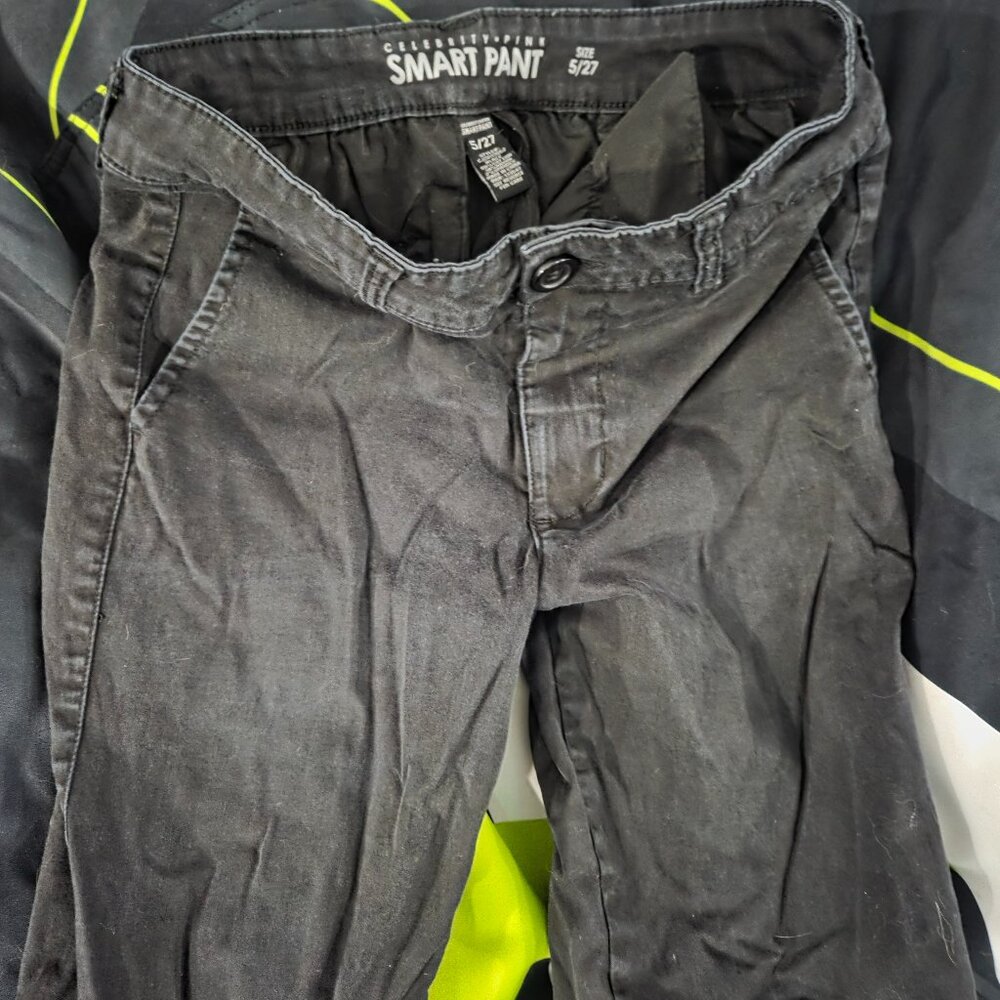 Celebrity Pink Smart Pant Size 5/27 Black
